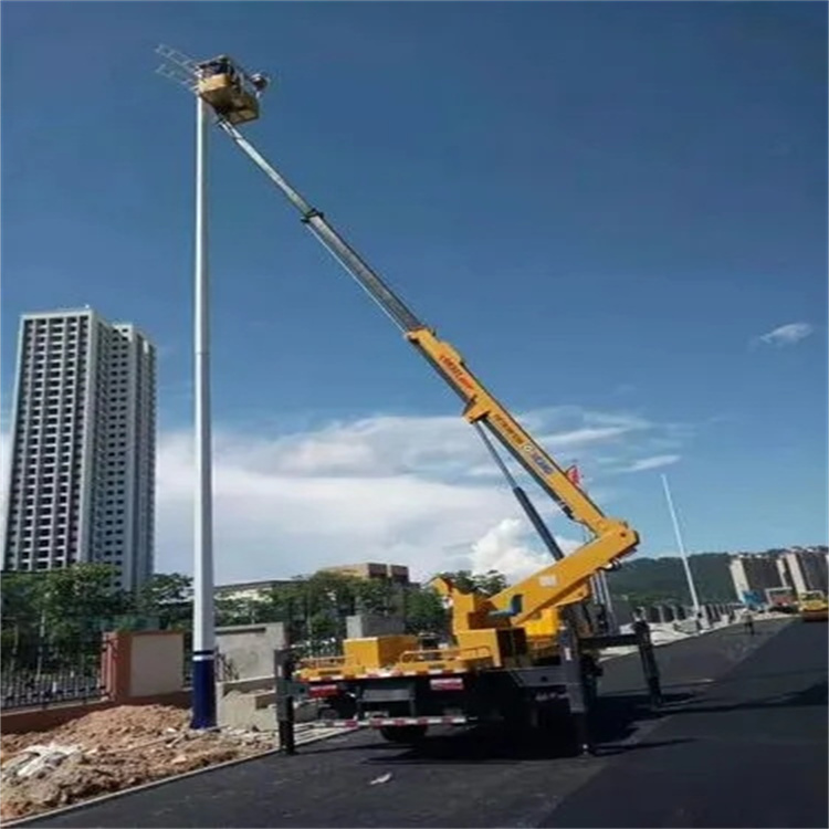 漳州芗城维修路灯的曲臂升降车出租